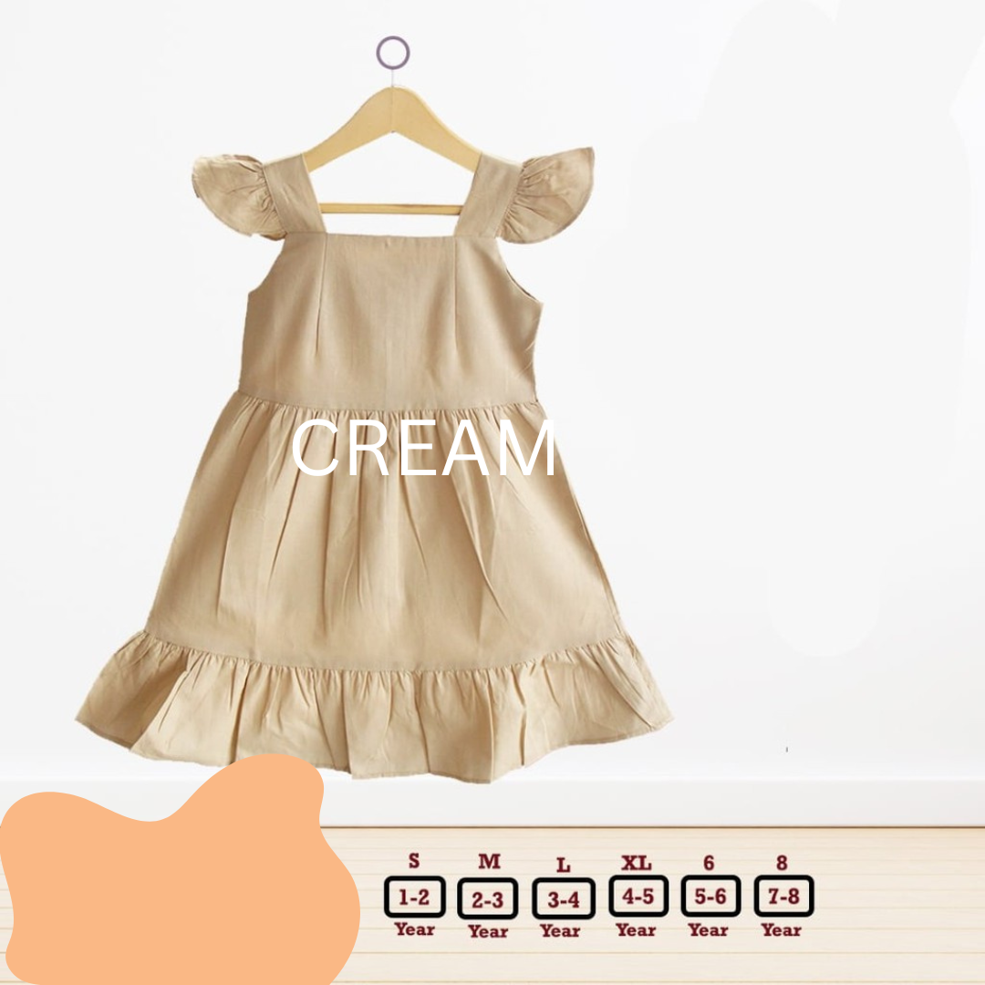 Paulene Ruffle Macaroon Dress