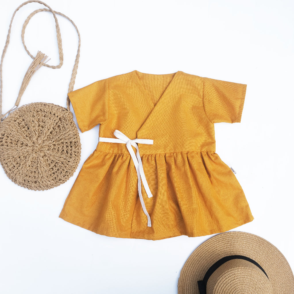 Yui Kimono Linen Cotton Blouse