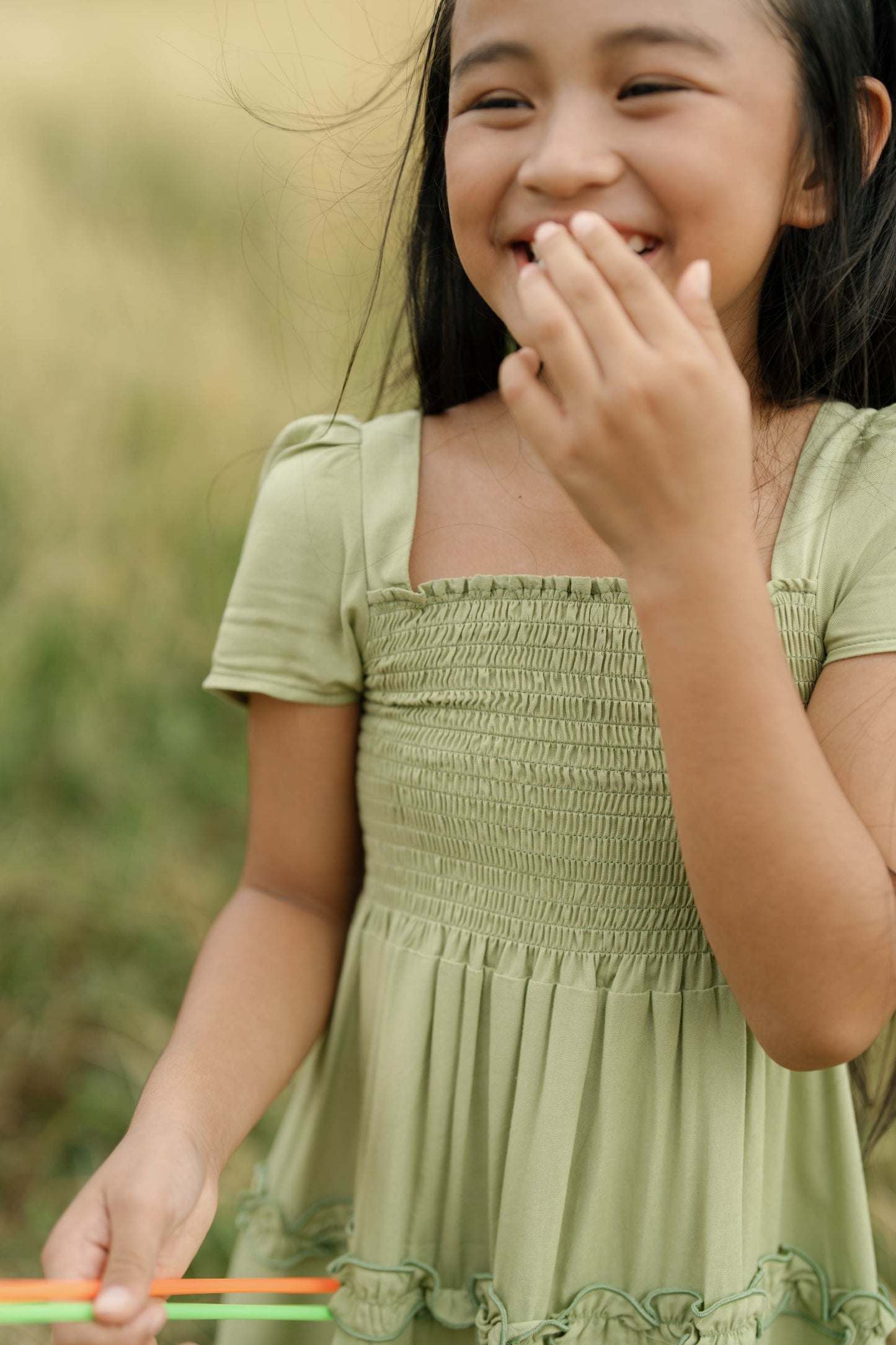 Sheila Smocked Dress