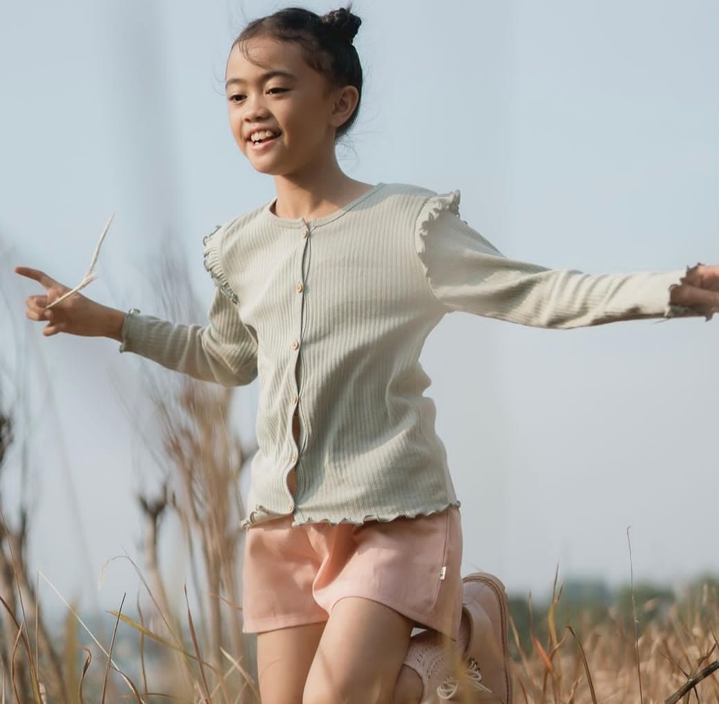 Ruffle Cardigan