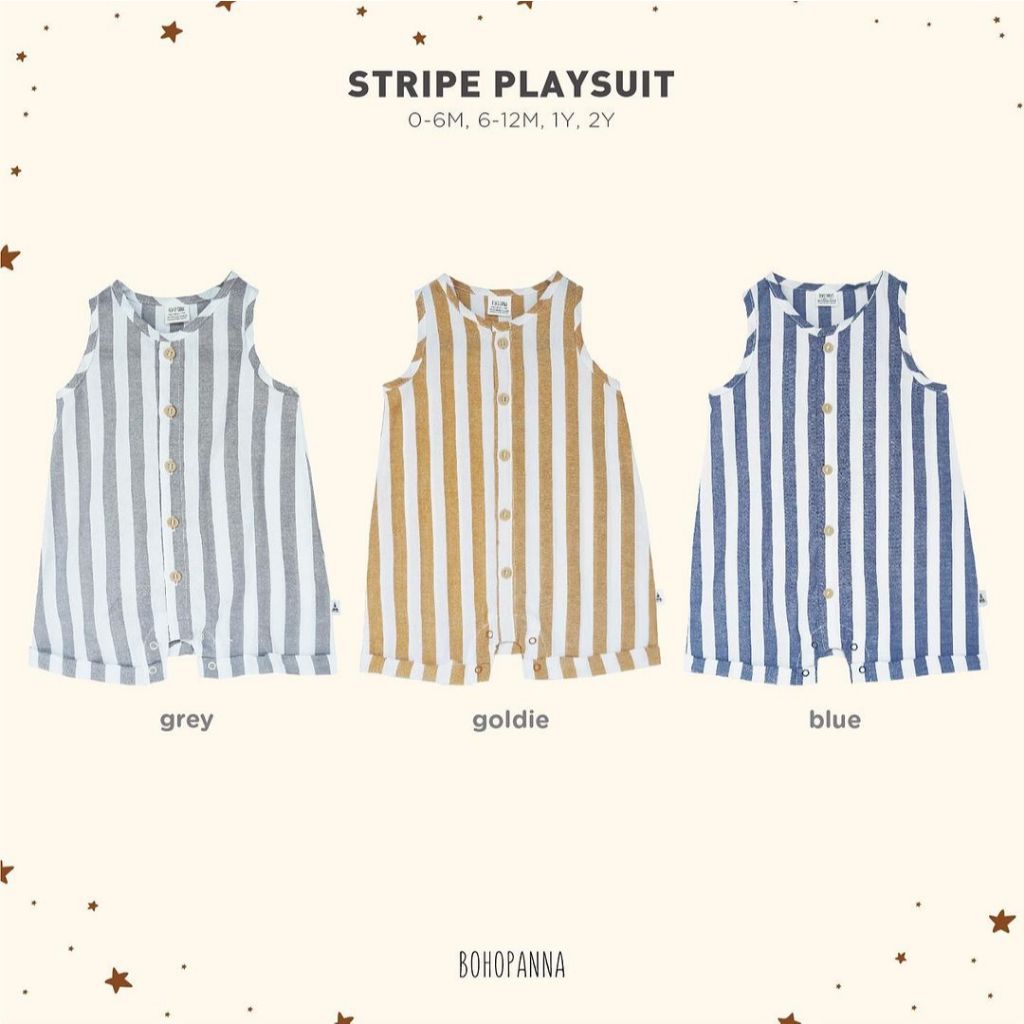 Stripe Playsuit