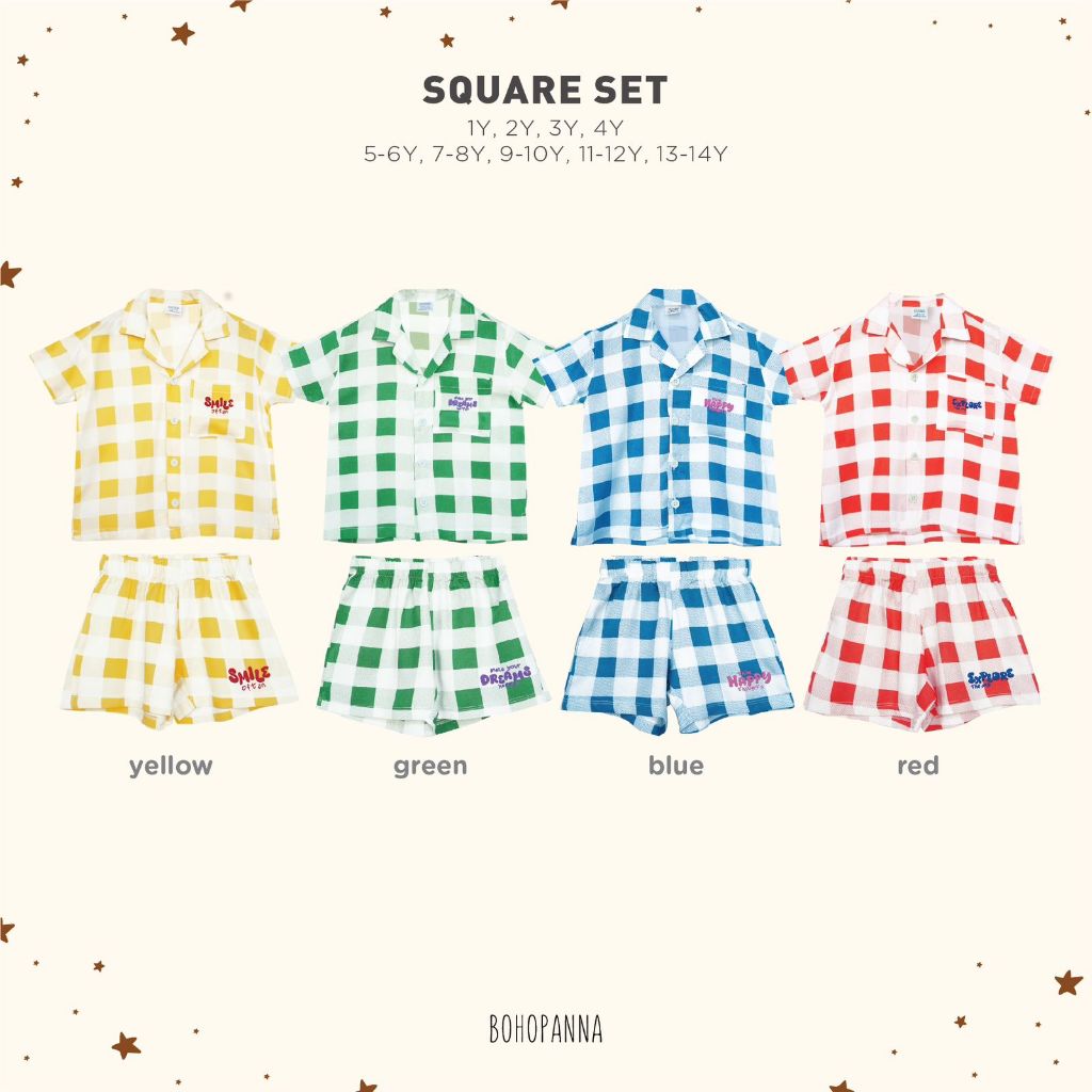 Square Set 2 Pcs