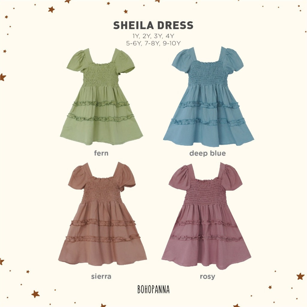 Sheila Smocked Dress