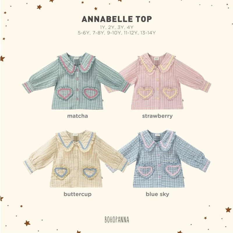 Anabelle Collar Top