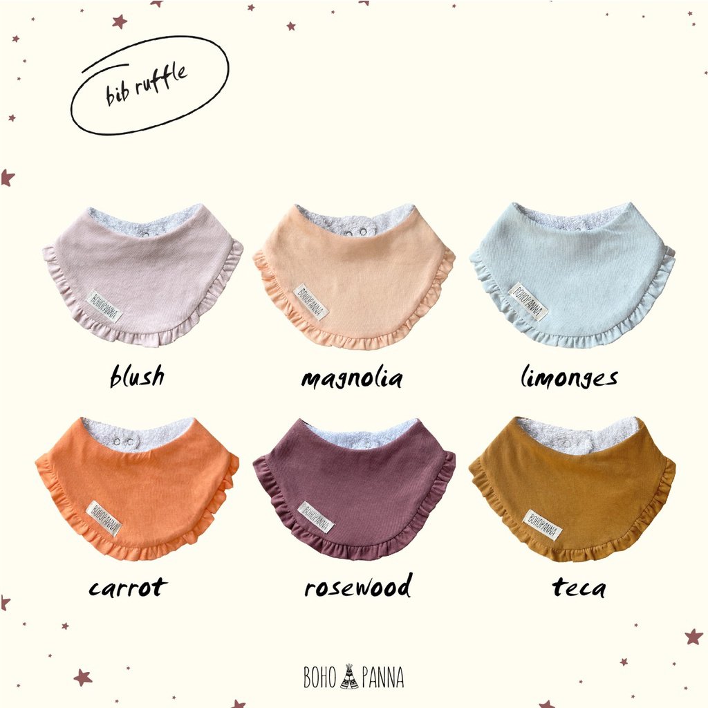 NEW COLOUR - BIB RUFFLE WHOLESALE