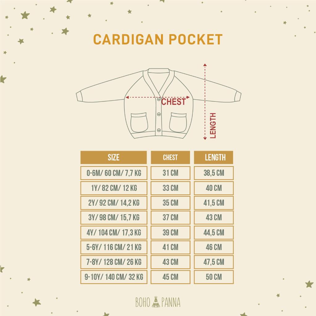 CARDI KNIT POCKET