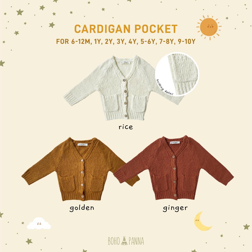 CARDI KNIT POCKET