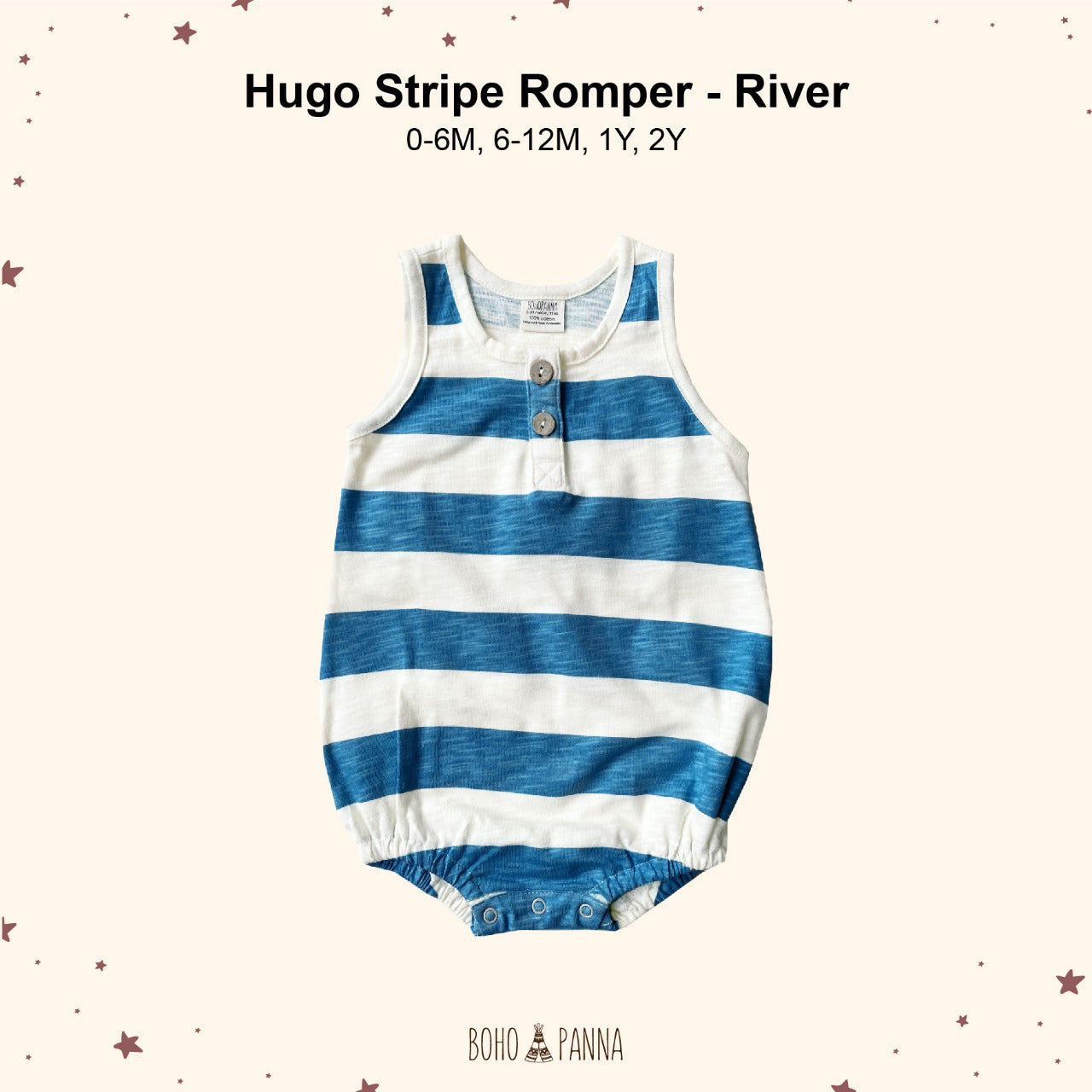 HUGO STRIPE ROMPER