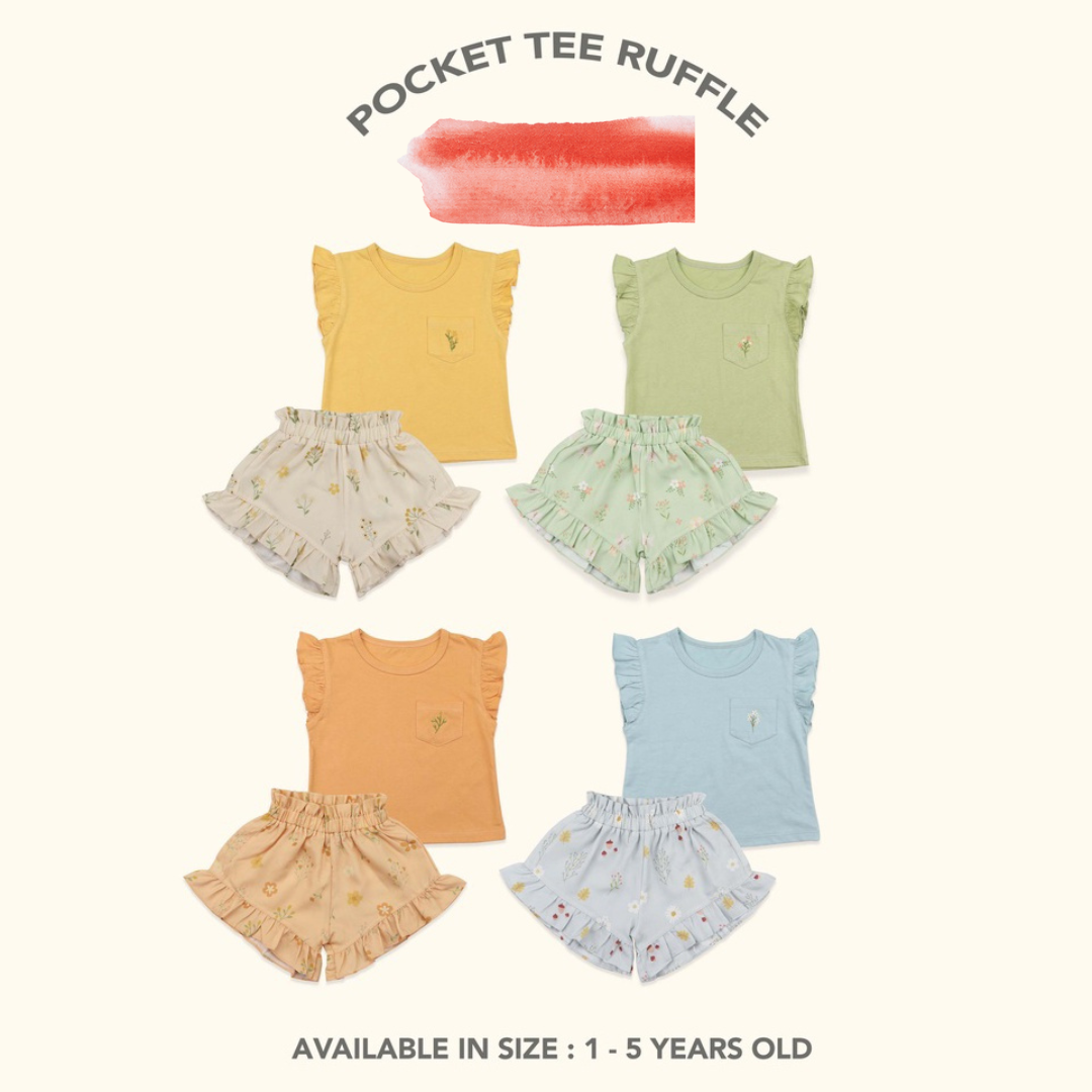 POCKET RUFFLE SET