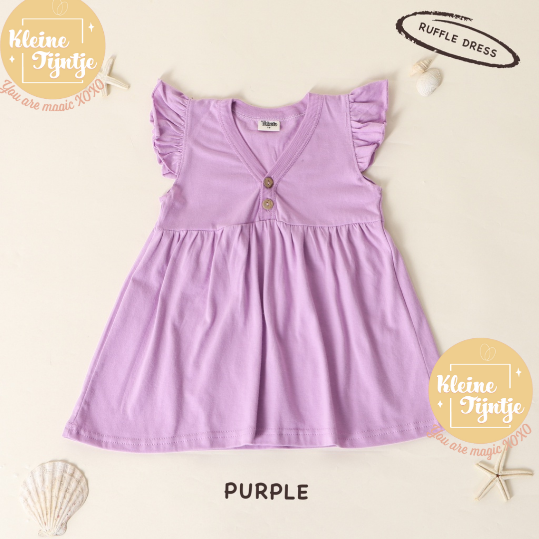 RUFFLE DRESS NEW