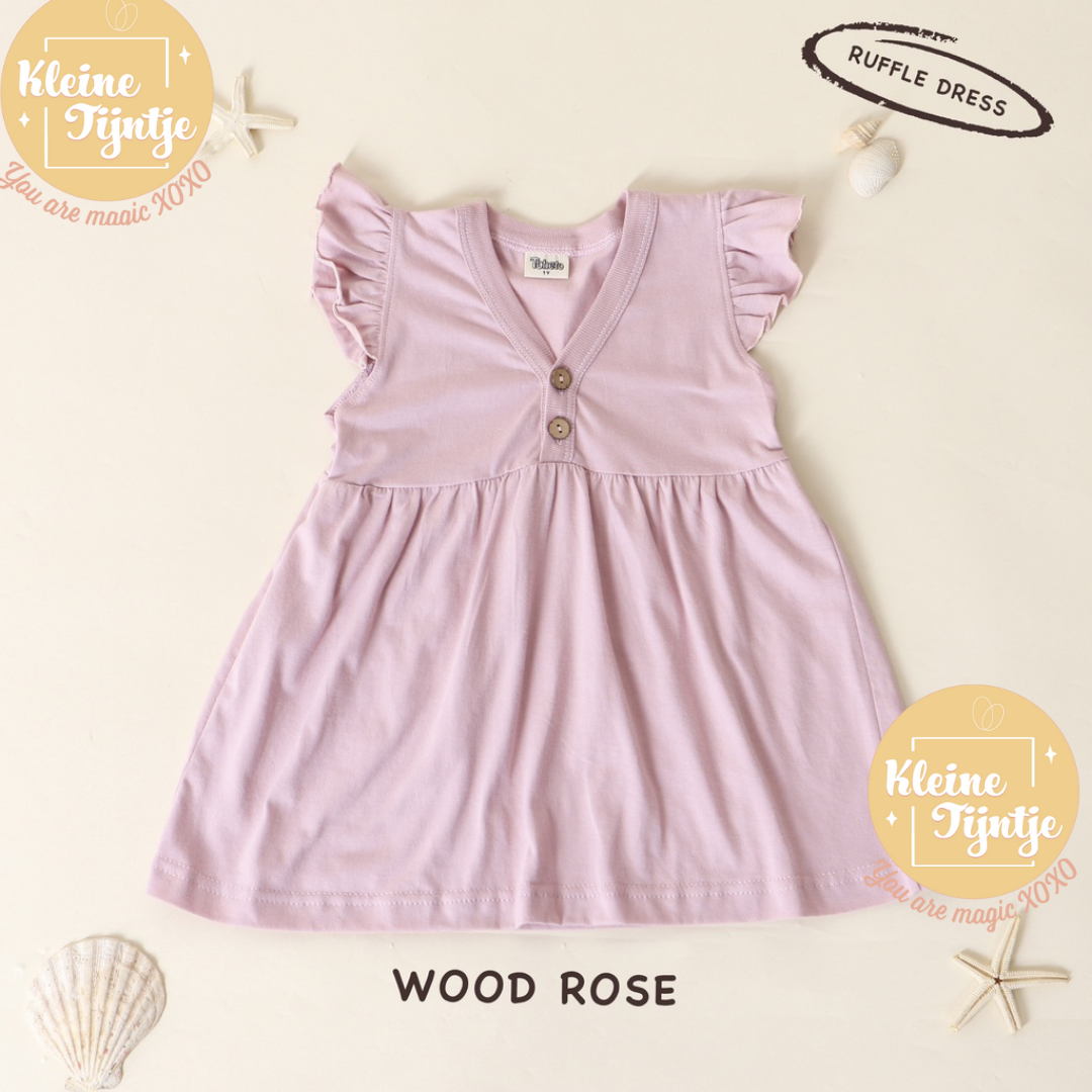 RUFFLE DRESS NEW