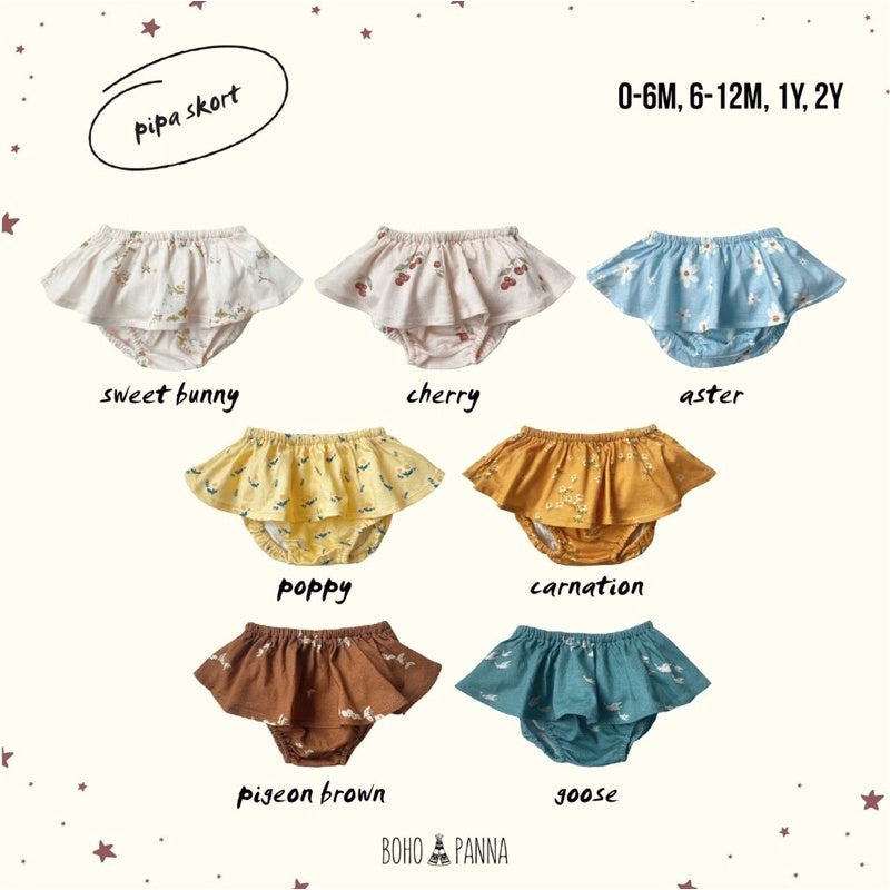 PIPA SKORT NEW COLOUR