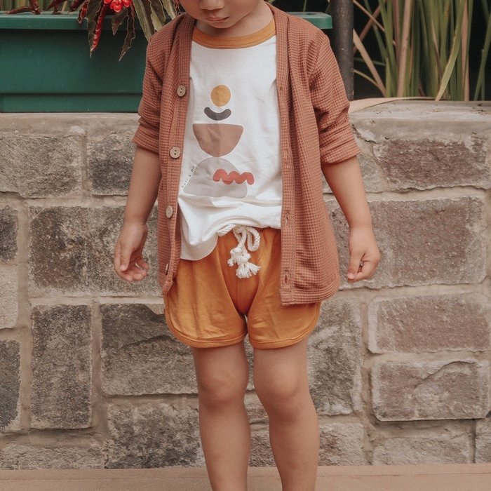 Cora Cardigan - Waffle Knit